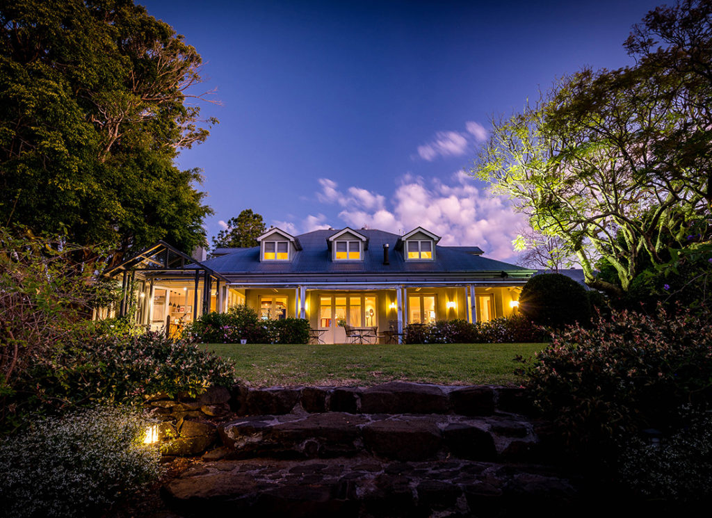 Spicers Clovelly Estate at night